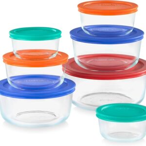 Pyrex Simply Store (7-Pack) Glass Food Storage Containers Set