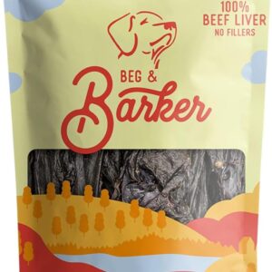 Beg & Barker Beef Liver Jerky for Dogs (10 Ounce, Pack of 1)
