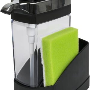 Casabella Sink Sider Solo Kitchen Soap Pump and Sponge Caddy