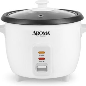 Aroma Housewares Aroma 6-cup (cooked) 1.5 Qt. One Touch Rice Cooker
